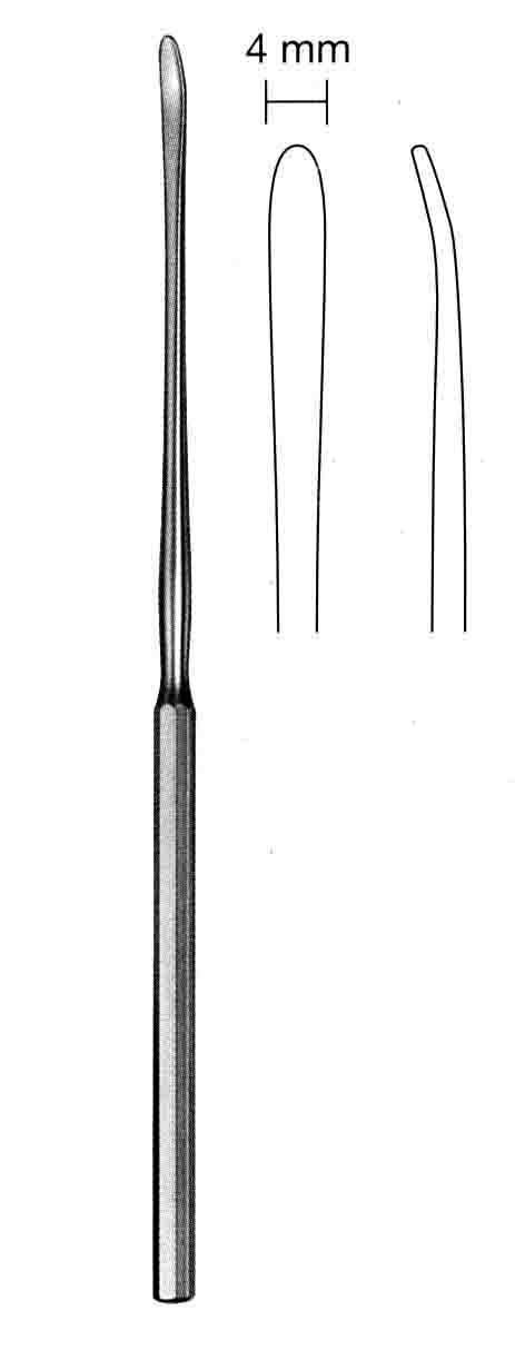 DİSSEKTÖR EĞRİ 4 MM 19 CM